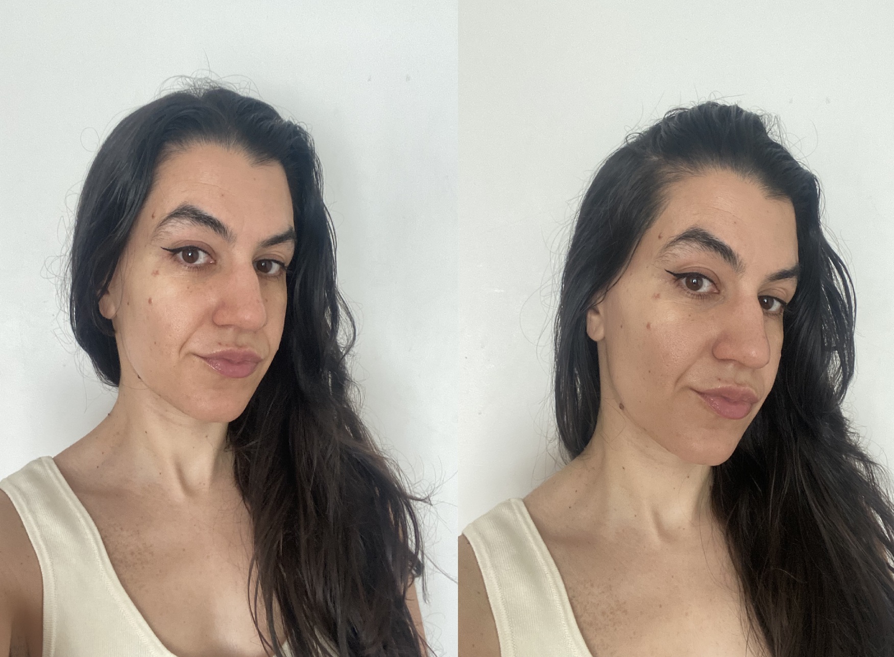 Before and after Ultra Violette Future Fluid | Space NK